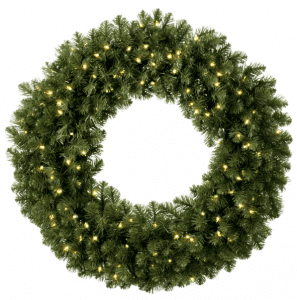 lit-wreath