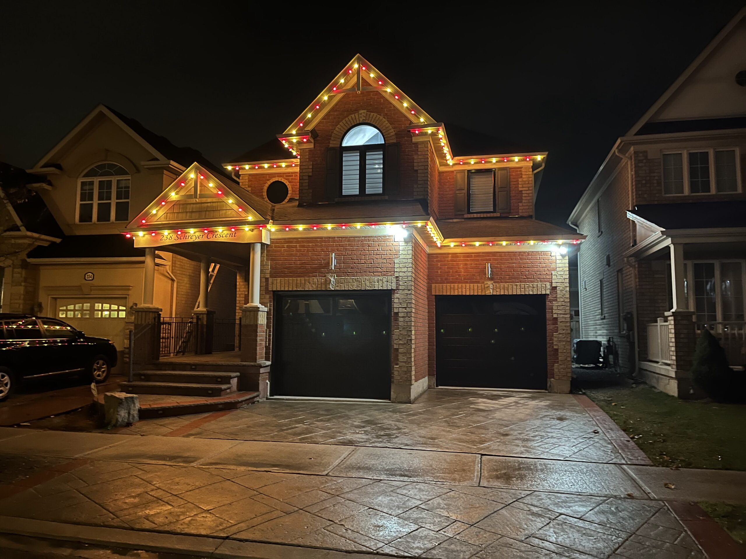 Christmas Light Installation